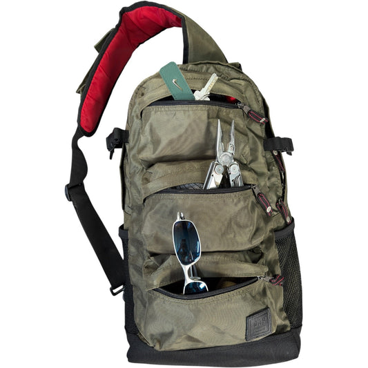 Gap 00’s Multipocket Sling Bag | O/S, Olive