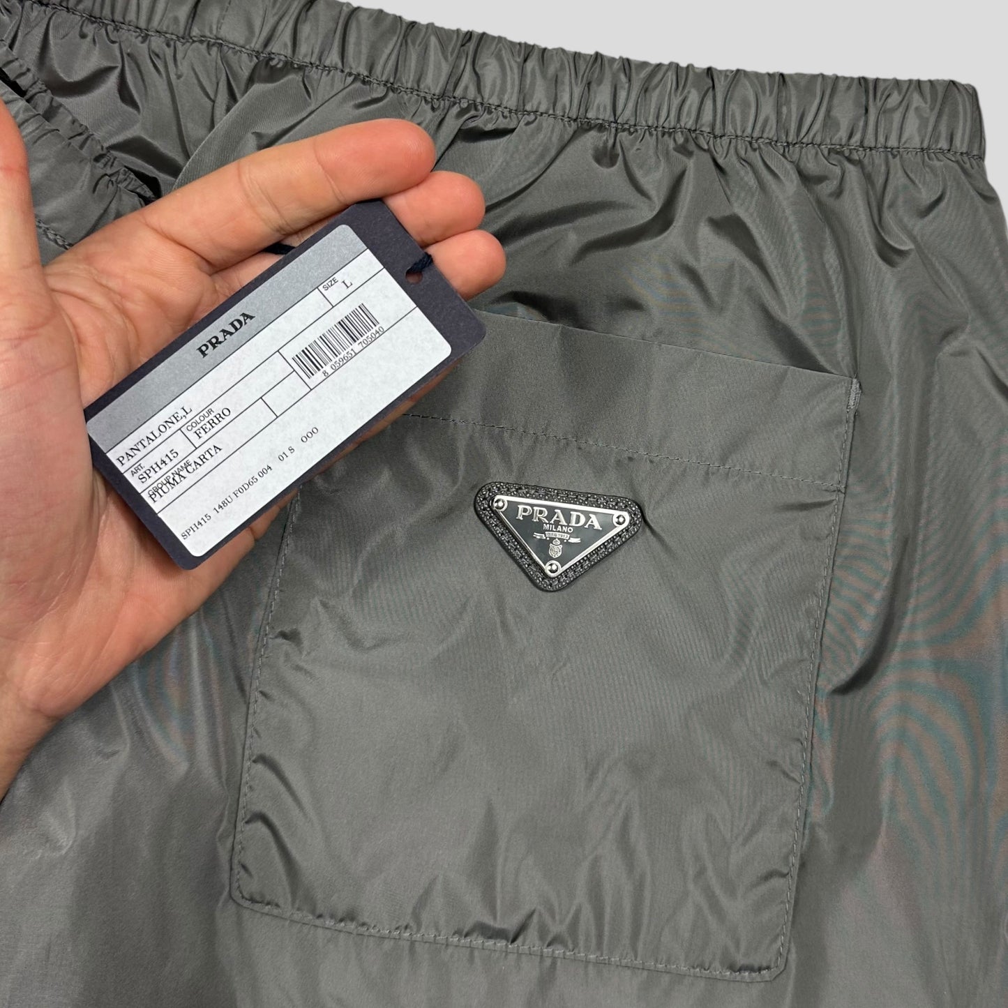 Prada 2024 Light Technical Nylon Smock Jacket + Trousers - L-XXL+