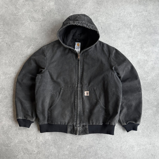 Carhartt 2005 J130 BLK blanket lined active jacket (L)