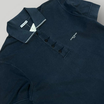 Stone Island SS/05 Spell out Polo Shirt M