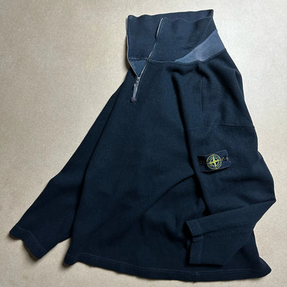 A/W1994 Black 1/4 Zip Fleece