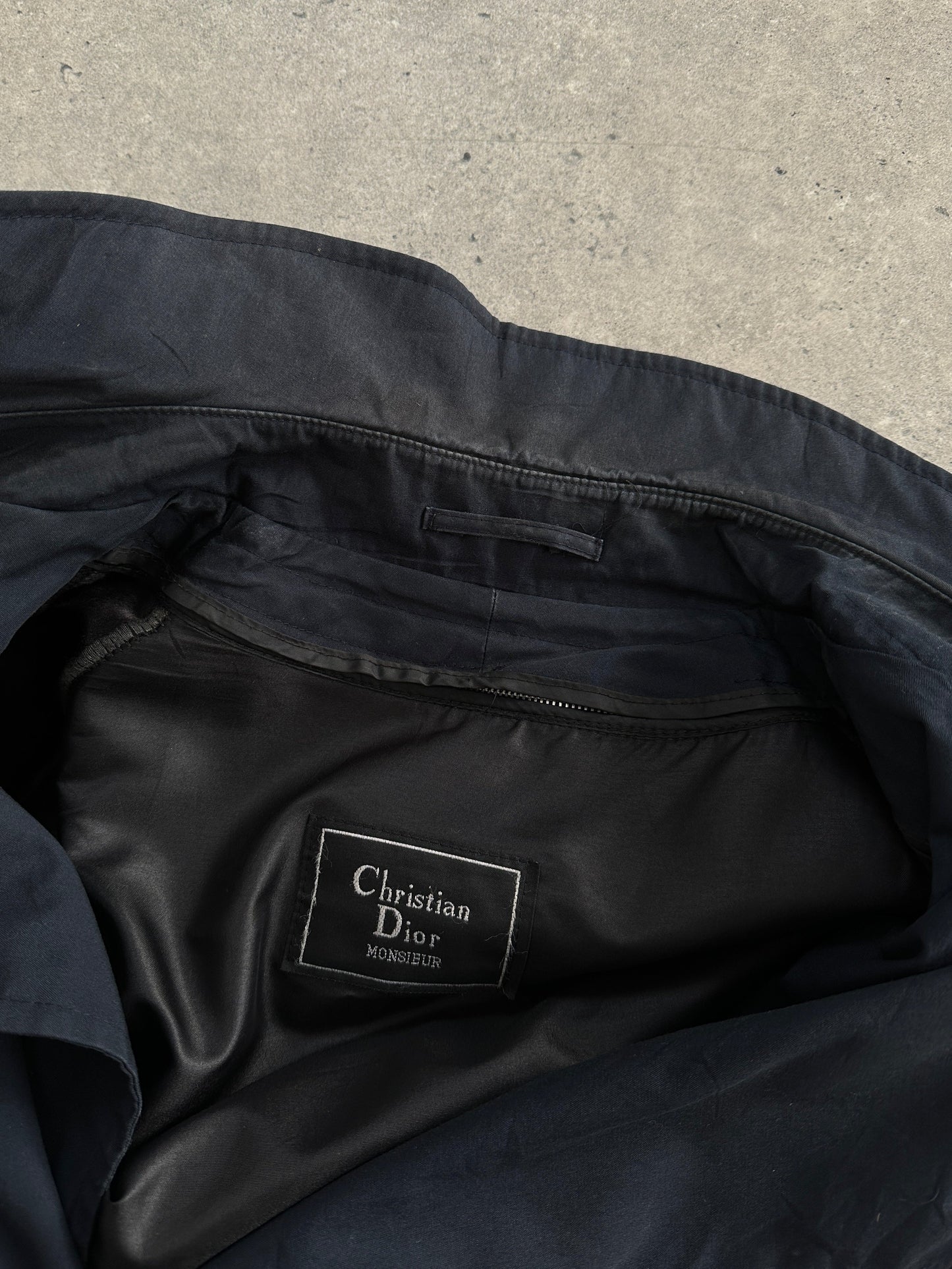 Christian Dior Monsieur Double Breasted Trench Coat - XL