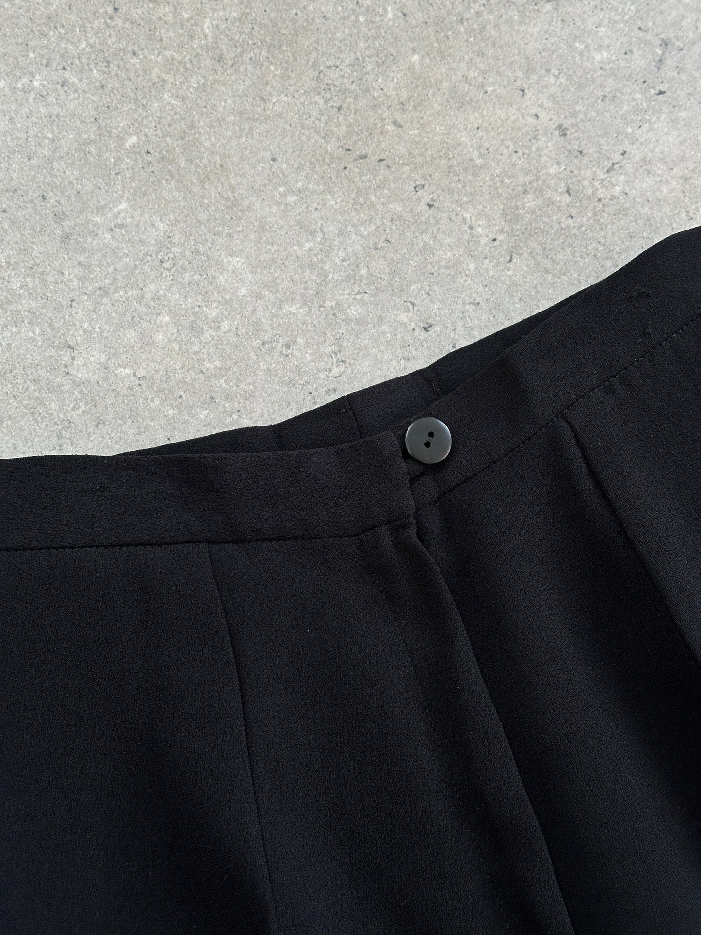 Italian Vintage Straight Leg High Waisted Trousers - W24