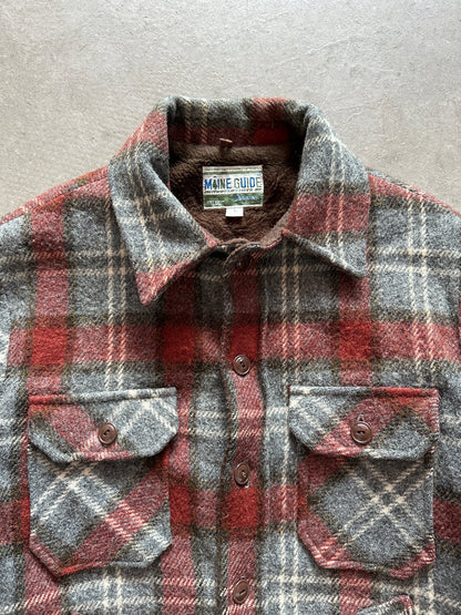 1980's Maine Guide Lined Jacket - L | Default Title, Red