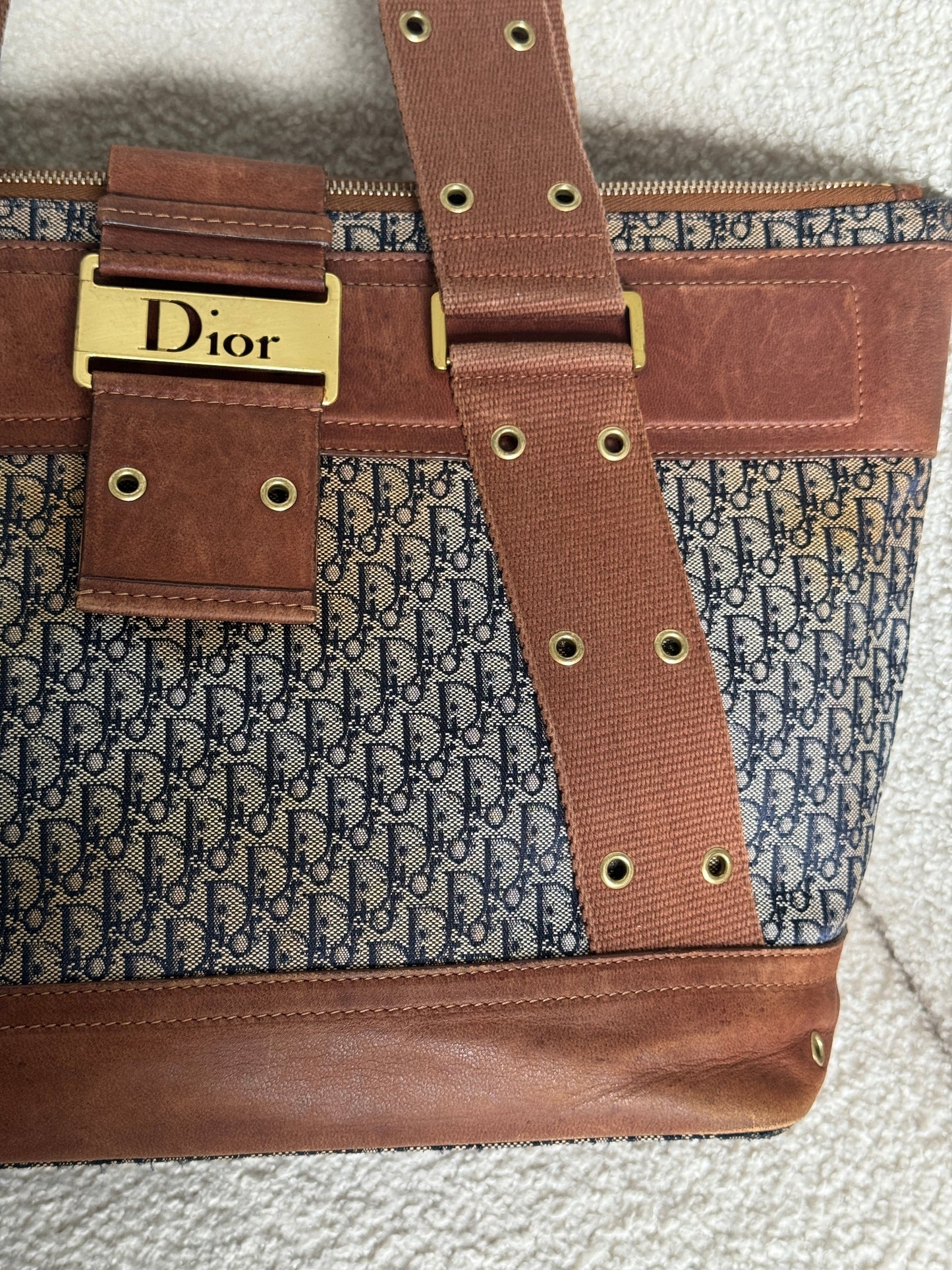 2002 Christian Dior Street Chic Tote Bag | O/S, Multicoloured