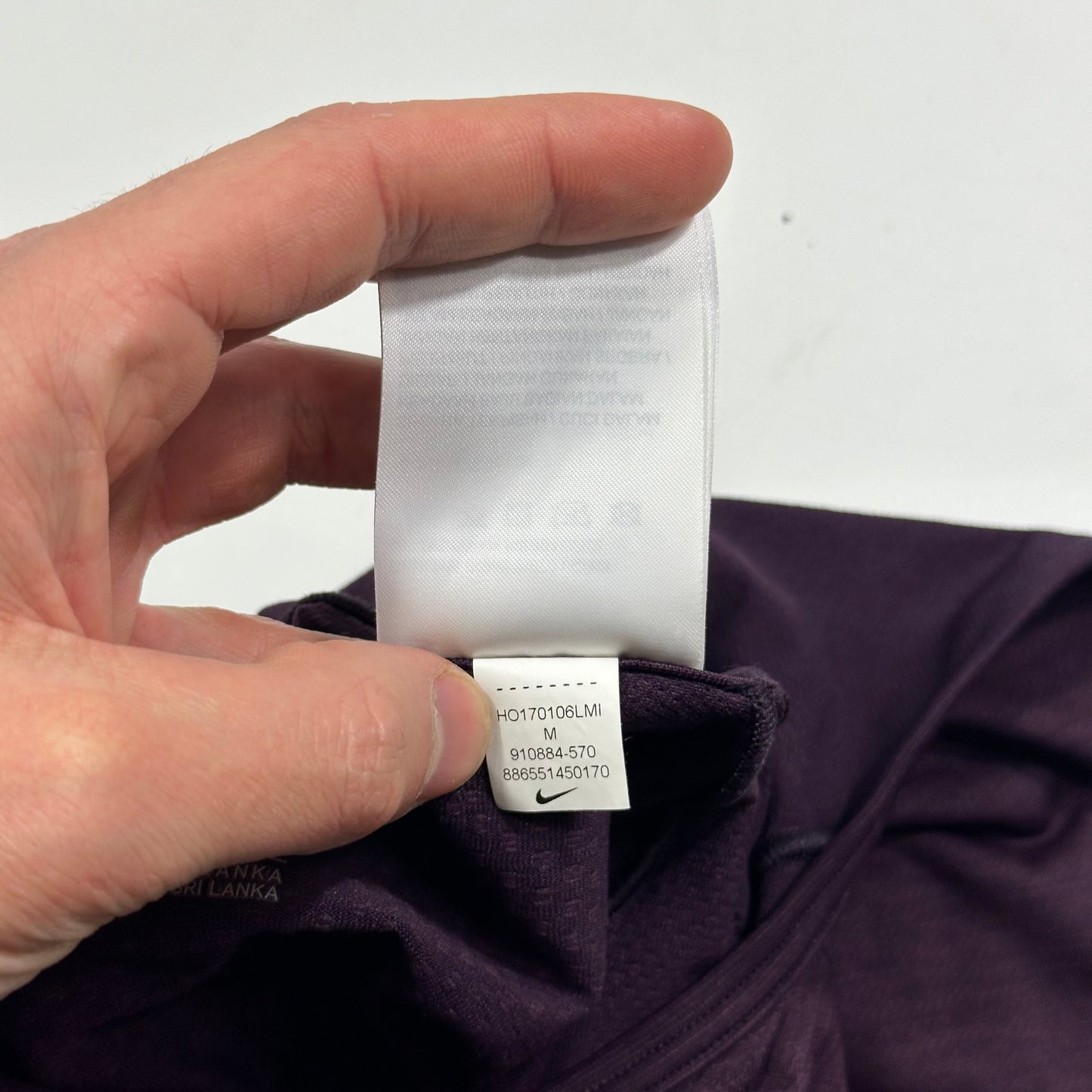 Nike Gyakusou SS17 Aeroreact Running Monks Sweat Map Hoodie - S/M