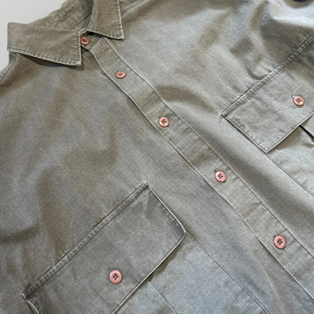 Farmers Market by Anglan Balloon Style Cinched Over-shirt XL