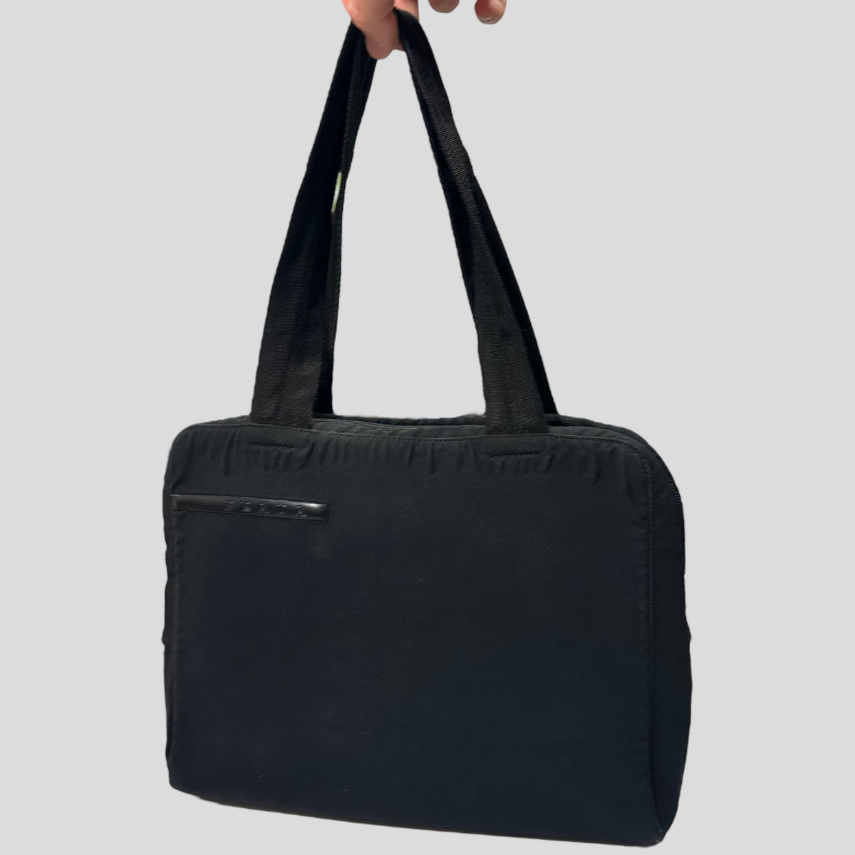 Prada Sport 1999 Black Neoprene Bag | O/S