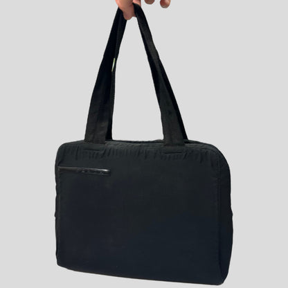 Prada Sport 1999 Black Neoprene Bag | O/S