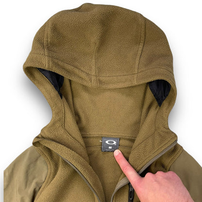 2005 Oakley Panelled Fleece Jacket (M) | Default Title, Green