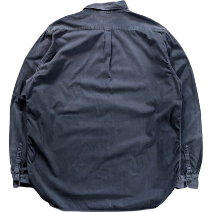 Stone Island 2001 Cotton Shirt XXL | XXL, Navy