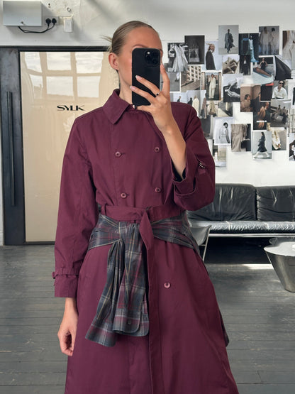 London Fog 1980s Double Breasted Trench Coat - M