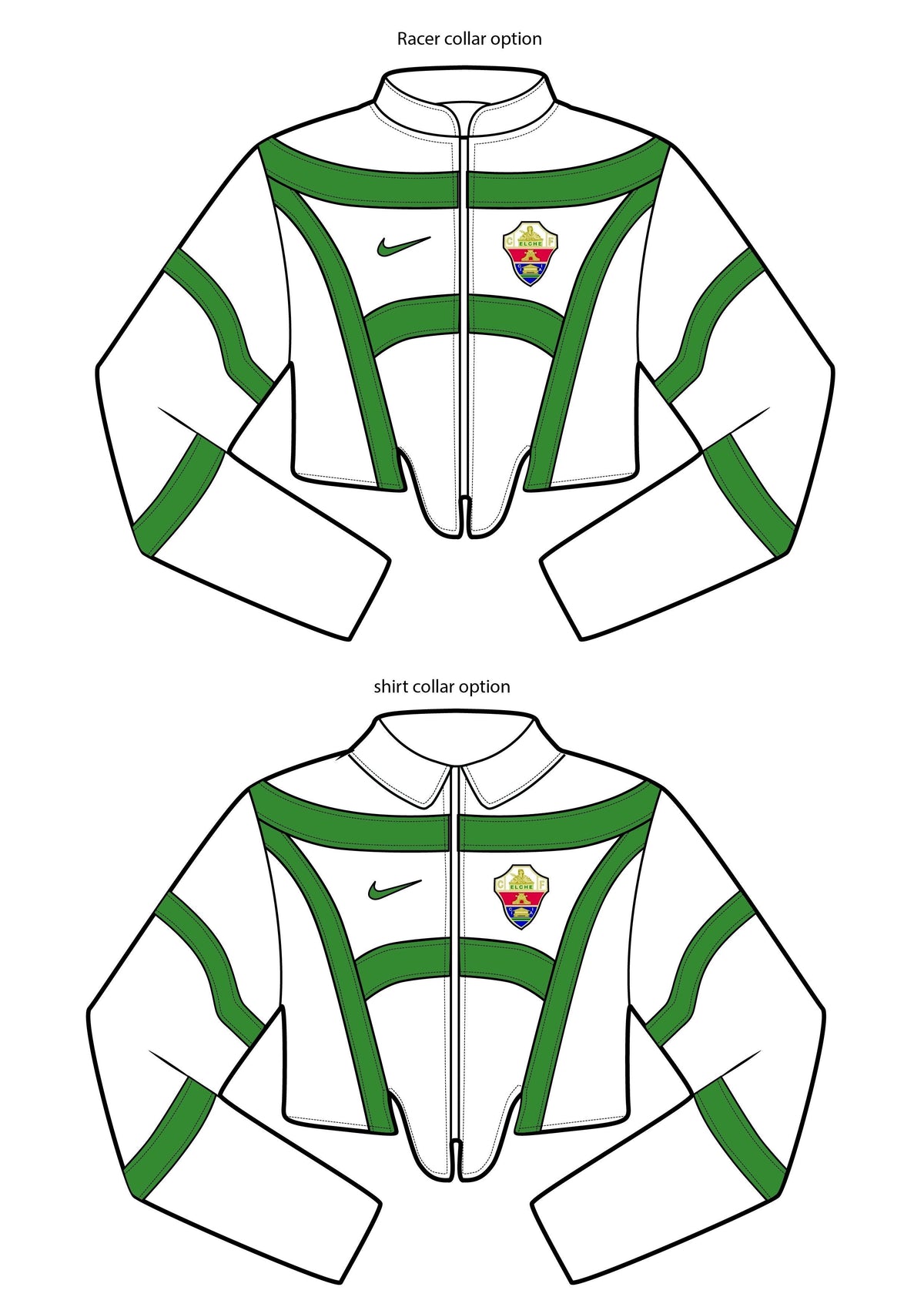 VT Rework : Custom Made - Football Rework Jacket | Multicoloured