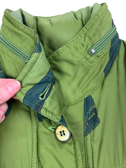 Moschino 80s/90s green coat