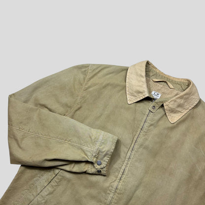 CP Company 2002 Flax Cotton Yellow Boxy Work Jacket - IT54 (L)