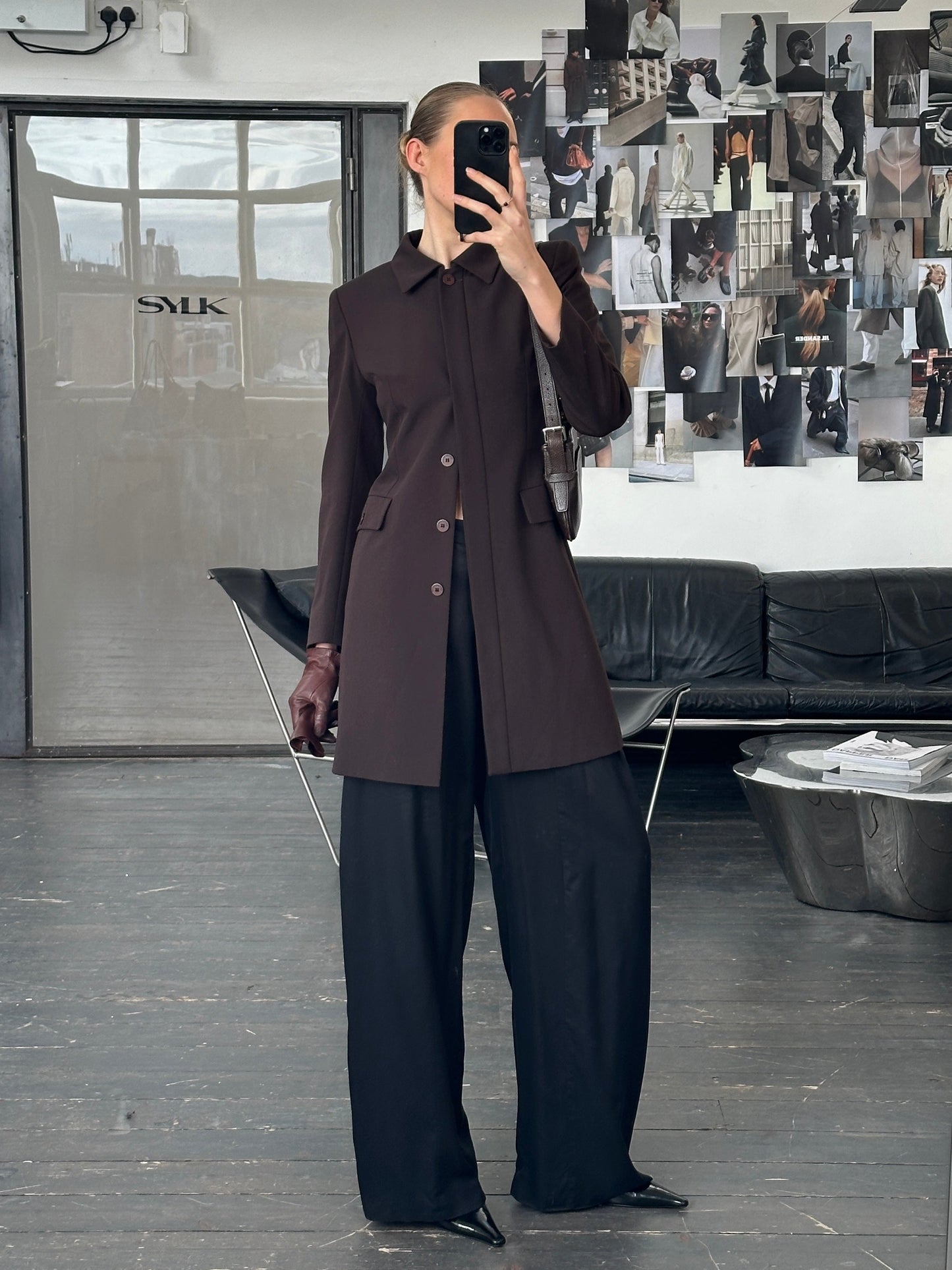 Sportstaff 1990s Minimal Tailored Coat - XS/S