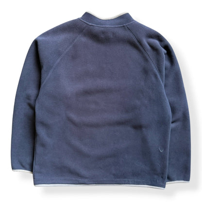 2000's Schott Asymmetric Zip Fleece Sweatshirt (L) | Large, Red