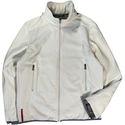 Prada Sport 00’s Two Tone Fleece Jacket L | Large, Red