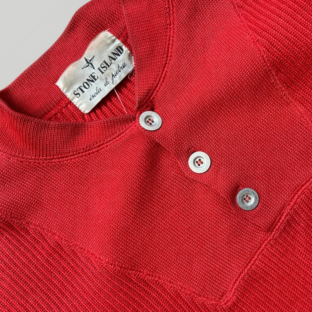Stone Island First Season 1982 Pullover M/L | Default Title, Red