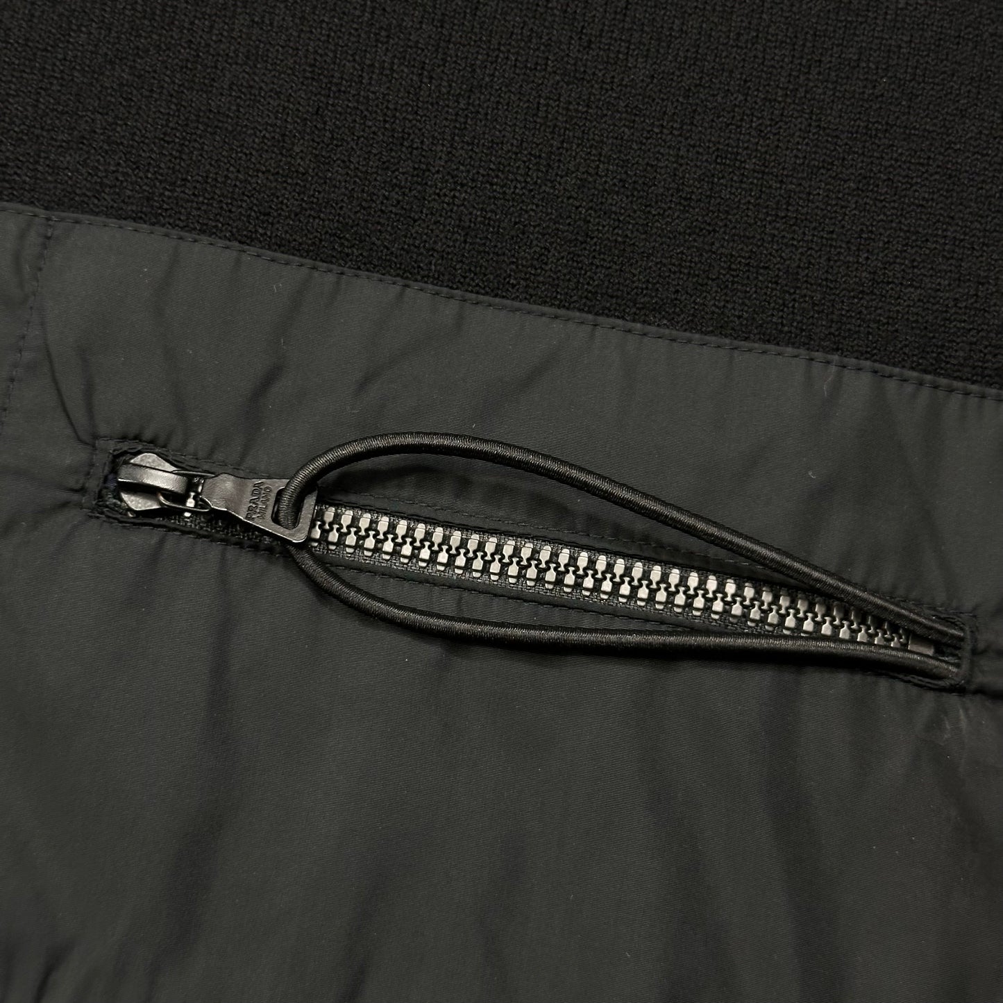 Prada Sport AW00 Nylon Pocket Panelled Technical Turtleneck - IT50 (M)