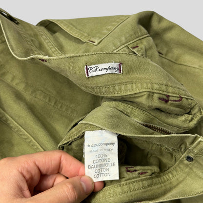 CP Company SS 1992 Ideas By Massimo Osti Green Logo Trousers - 31 | W31
