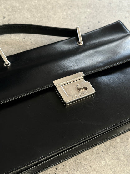 Gucci Hardware Leather Handbag