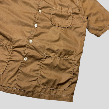 Comme Des Garçons Homme 2001 Iridescent Cargo Shirt - M/L | Medium, Brown