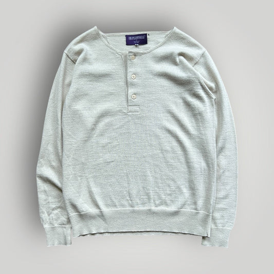Nepenthes Wool Henley Top M