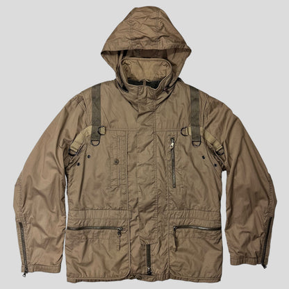 Prada Sport 2003 Cotton Bondage Multipocket Cargo Field Jacket - IT50 (M/L) | Default Title, Red