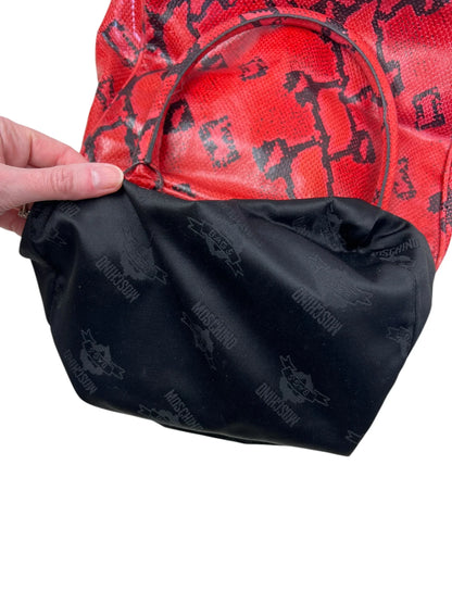 Moschino mid 1990s Python bag