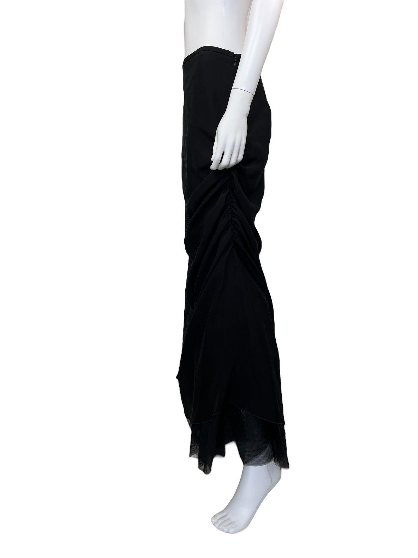 Armani Collezioni 2008 tulle maxi skirt | Black, Black