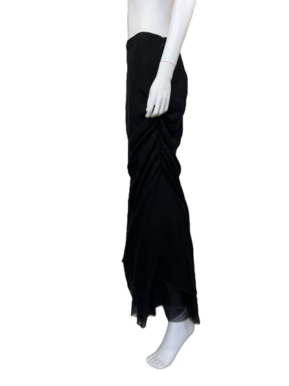 Armani Collezioni 2008 tulle maxi skirt | Black, Black