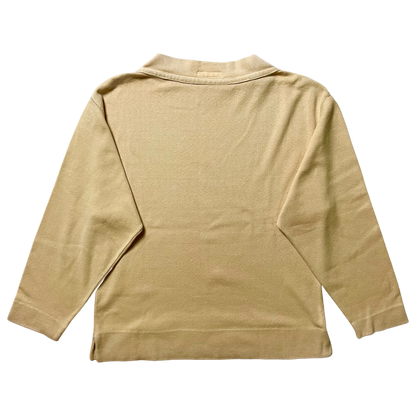 S/S 1984 Blonde Yellow Marina Stencil Spell-out Boat Neck Sweater