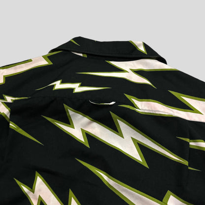 Prada x Frankenstein FW19 Boxy Lightning Shirt - XS (S/M)