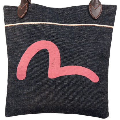 Vintage Evisu Gull Japanese Denim Handbag