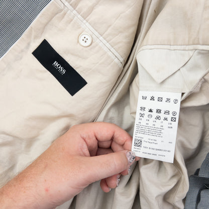 Vintage Hugo Boss Jacket & Trousers Suit Set Size | W31, Grey