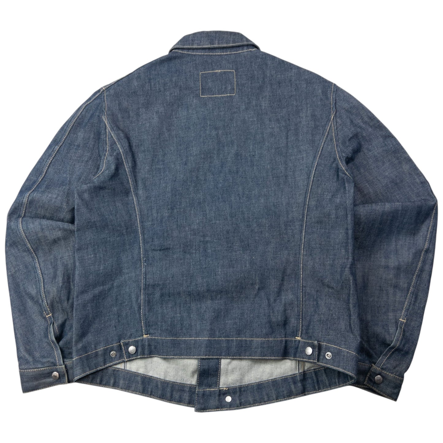 Vintage 2000s Levi's Engineered Garments Denim Jacket Size L | Large, Navy