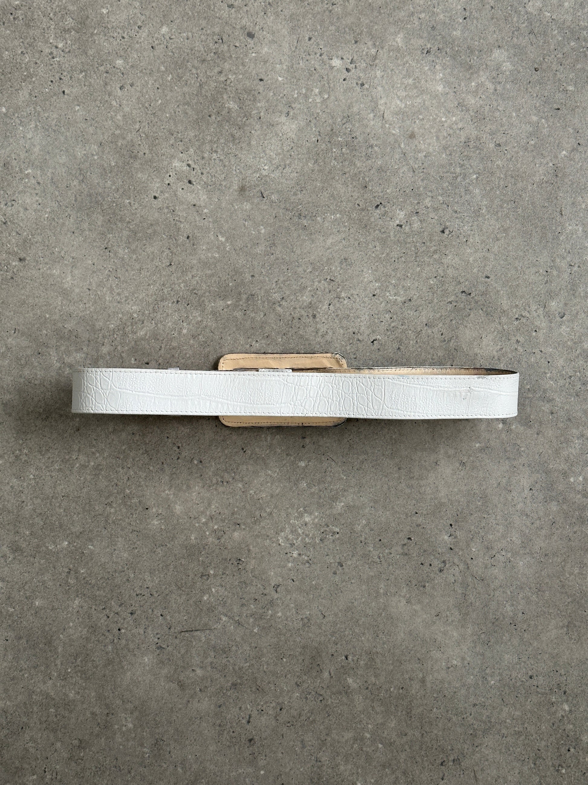 Jaeger 1990s Slim Leather Belt - W29-33