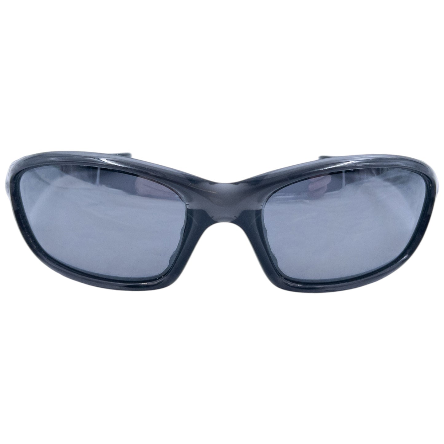 Vintage 2007 Oakley Grey Smoke Straight Jacket Sunglasses