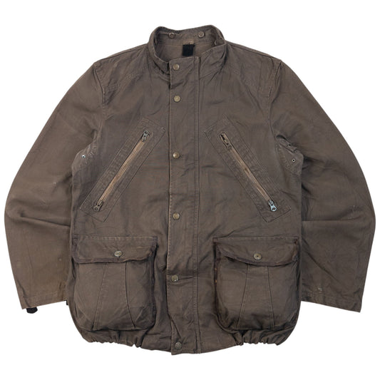 Vintage 2000s PPFM Zip Up Jacket Size M | Medium, Brown