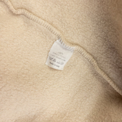 Vintage 2000s Dolce & Gabbana Zip Up Sweatshirt Size S | Small, Beige