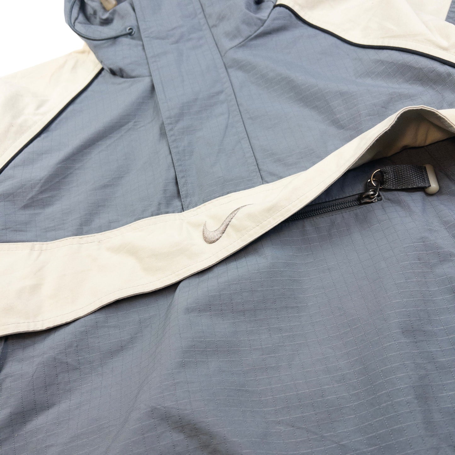 Vintage Nike ACG Q Zip Hooded Waterproof Jacket Size M