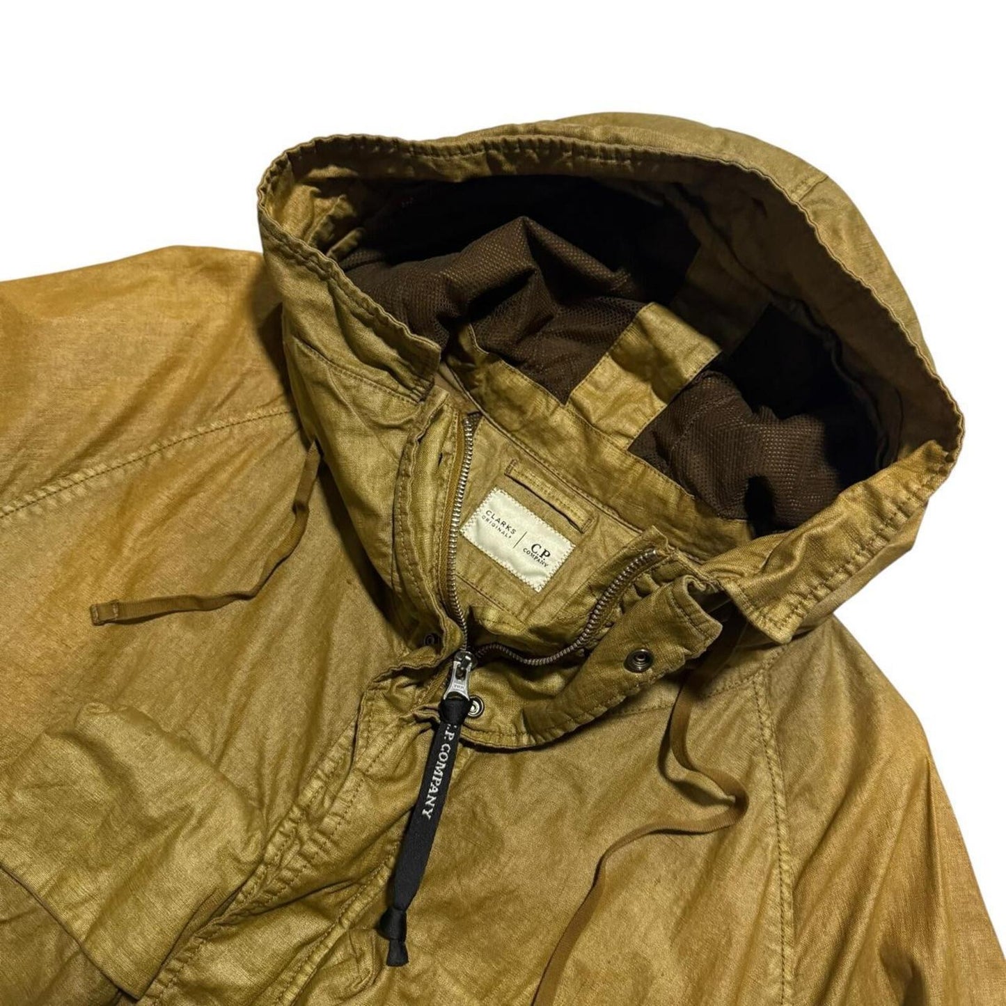 CP Company Clarkes Parka Jacket | XL, Tan