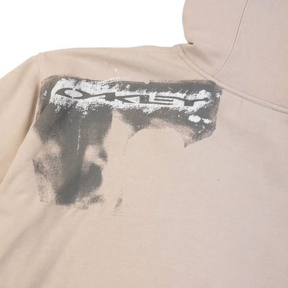 Vintage 2000s Oakley Graphic Hoodie Size L | Large, Beige