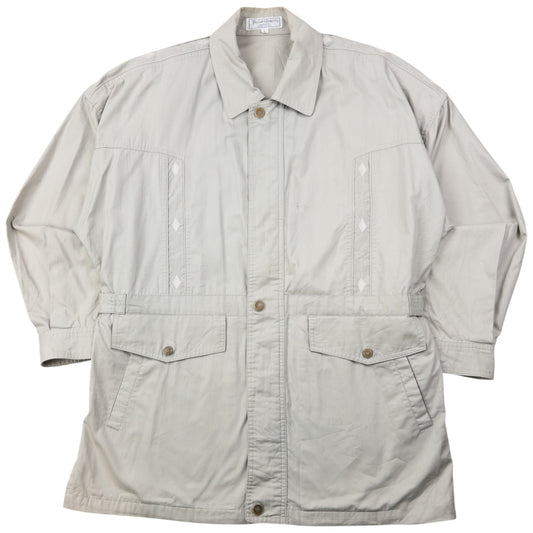 Vintage 80s YSL Yves Saint Laurent ZIp Up Jacket Size M