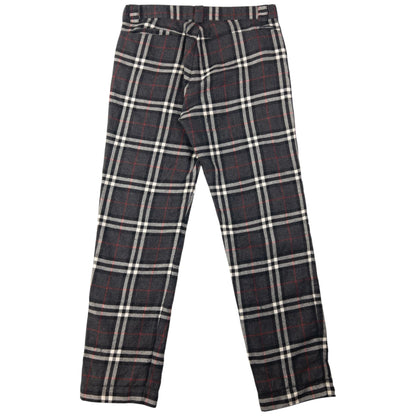 Vintage Dolce & Gabbana 'Burberry' Tartan Wool Trousers Size W33