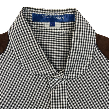 Vintage 2000s Junya Watanabe X Comme Des Garçons MAN Button Up Shirt Size S | Small, Multicoloured