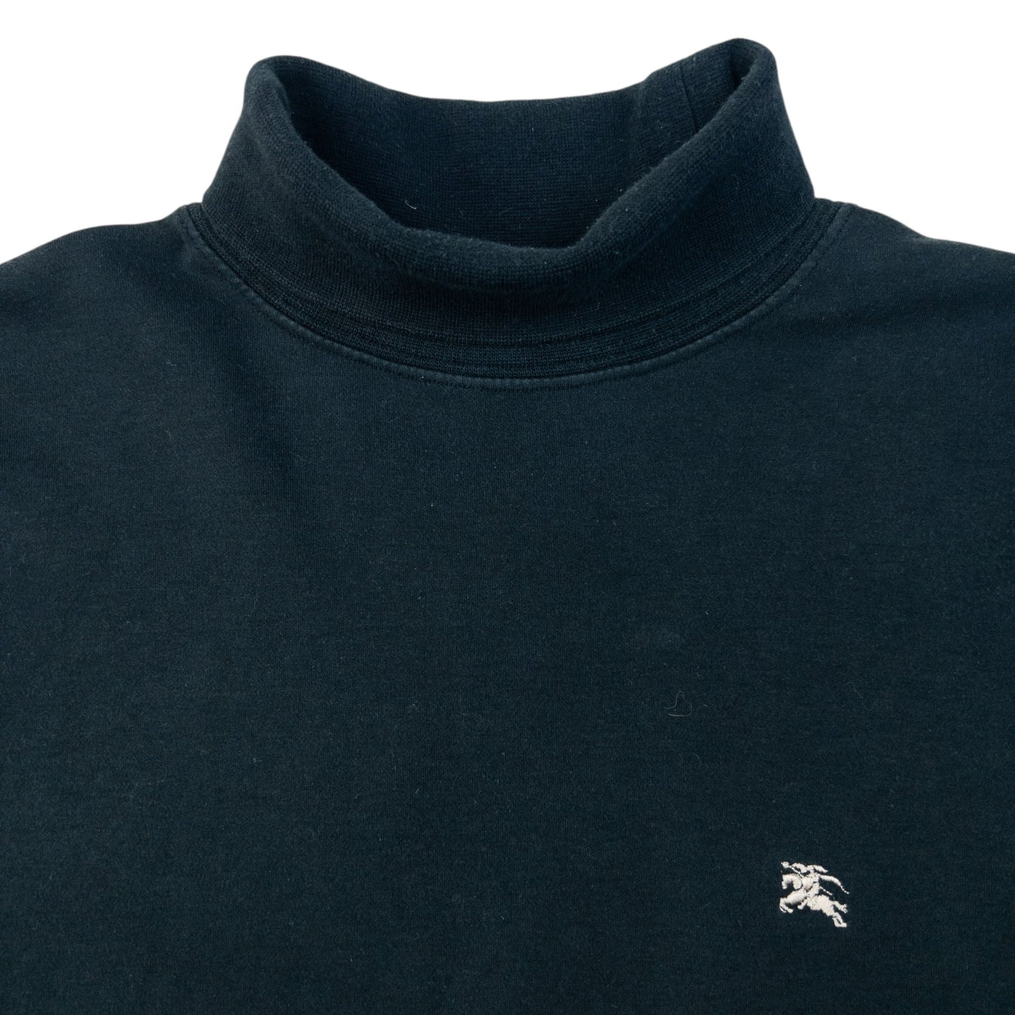 Vintage 2000s Burberry Turtleneck Jumper Size XS | XS, Black