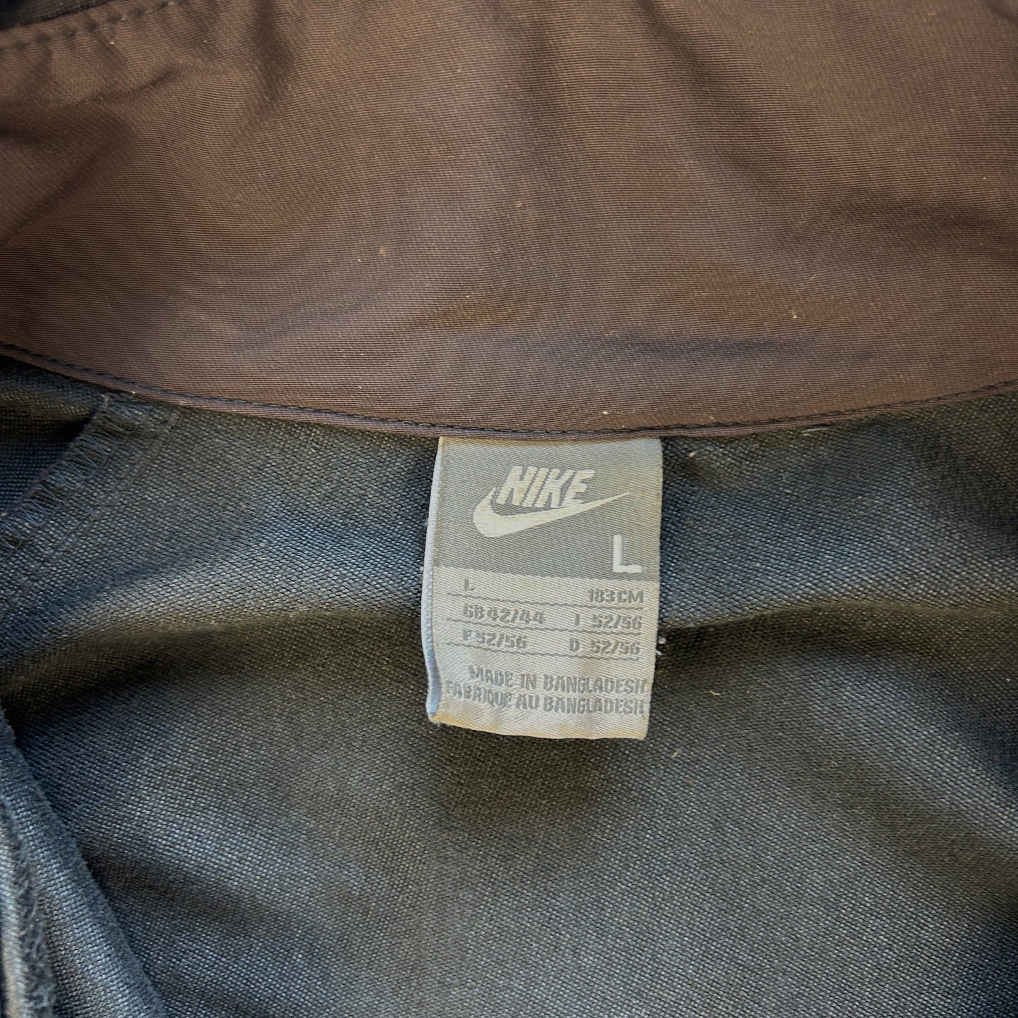 Vintage Nike TN Contrast Zip Tech Jacket Size L | Large, Grey