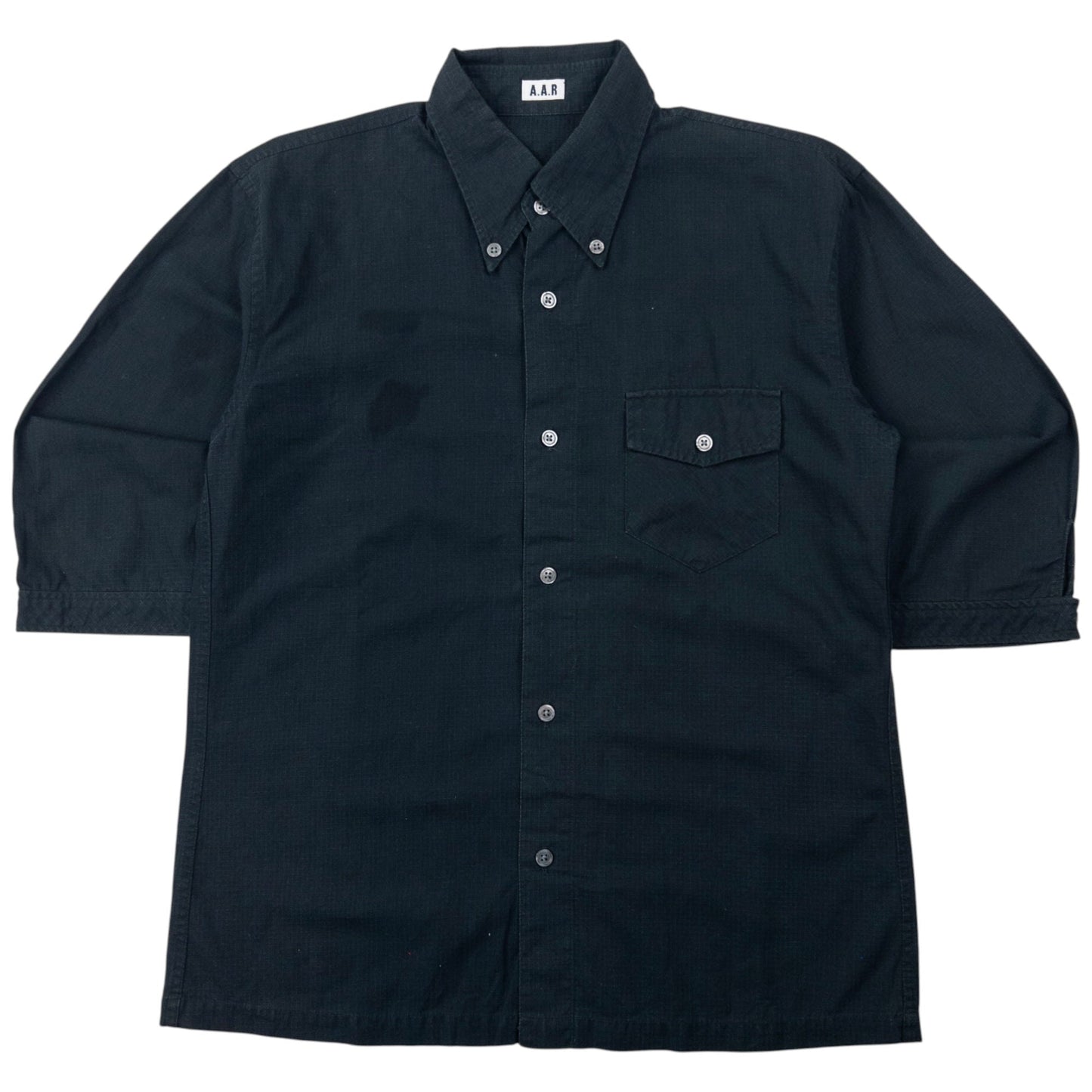 Vintage Yohji Yamamoto A.A.R Q Sleeve Button Up Shirt Size XS